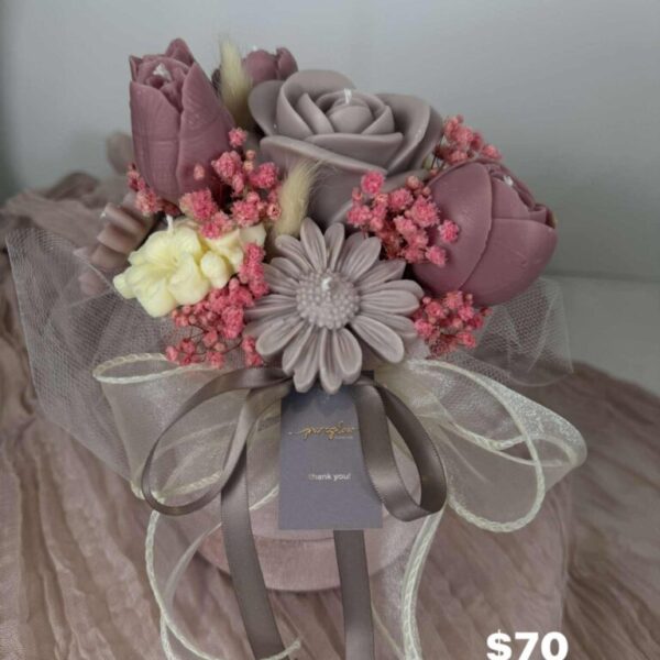 Blushing Petal Candle